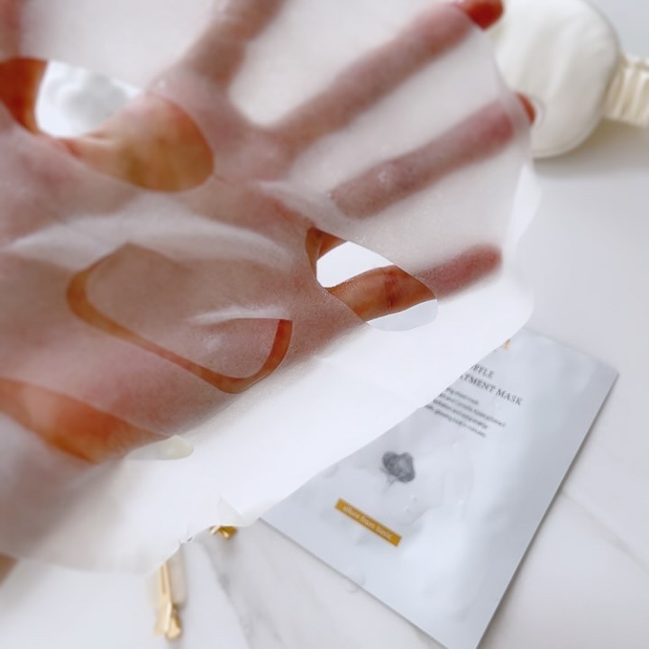 ホワイトトリュフナリシングトリートメントマスク/ダルバ/シートマスク・パックを使ったクチコミ（3枚目）