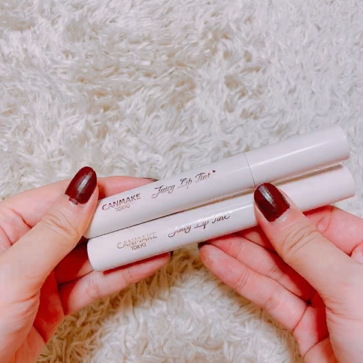ジューシーリップティント/キャンメイク/口紅を使ったクチコミ（1枚目）