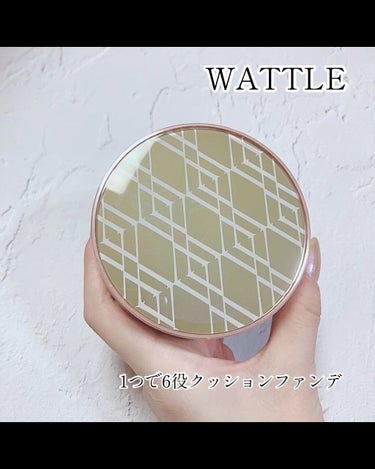 WATTLEクッションファンデーション/WATTLE/クッションファンデーションを使ったクチコミ（1枚目）