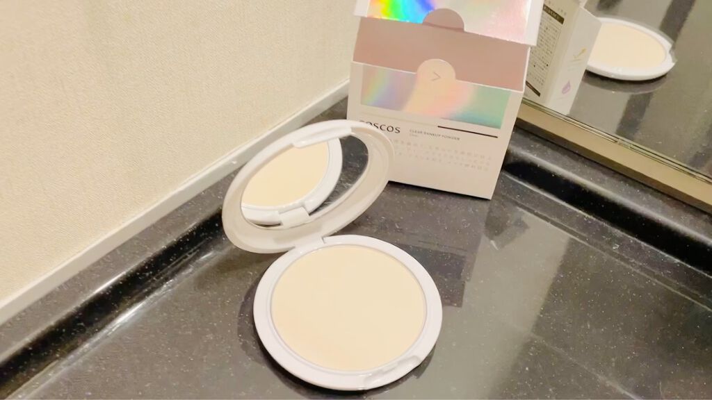 クリアランクアップパウダー/COSCOS/プレストパウダーを使ったクチコミ（1枚目）