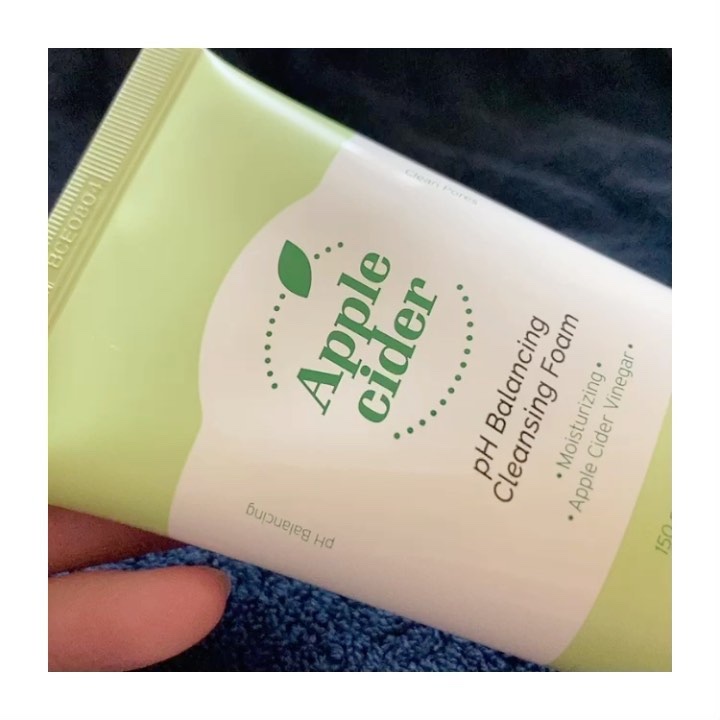 アップルサイダー pH弱酸性クレンジングフォーム /Ariul/洗顔フォームの動画クチコミ3つ目