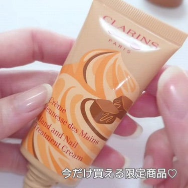 ハンド／ネイル トリートメント クリーム P/CLARINS/ハンドクリームの動画クチコミ1つ目