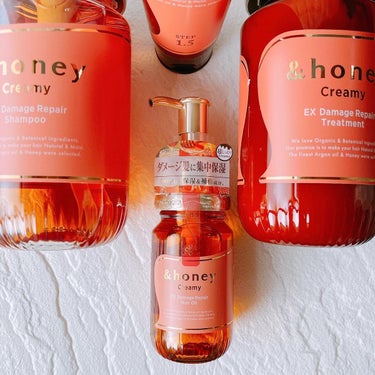 &honey  Creamy EXダメージリペアヘアオイル3.0/&honey/ヘアオイルを使ったクチコミ（1枚目）