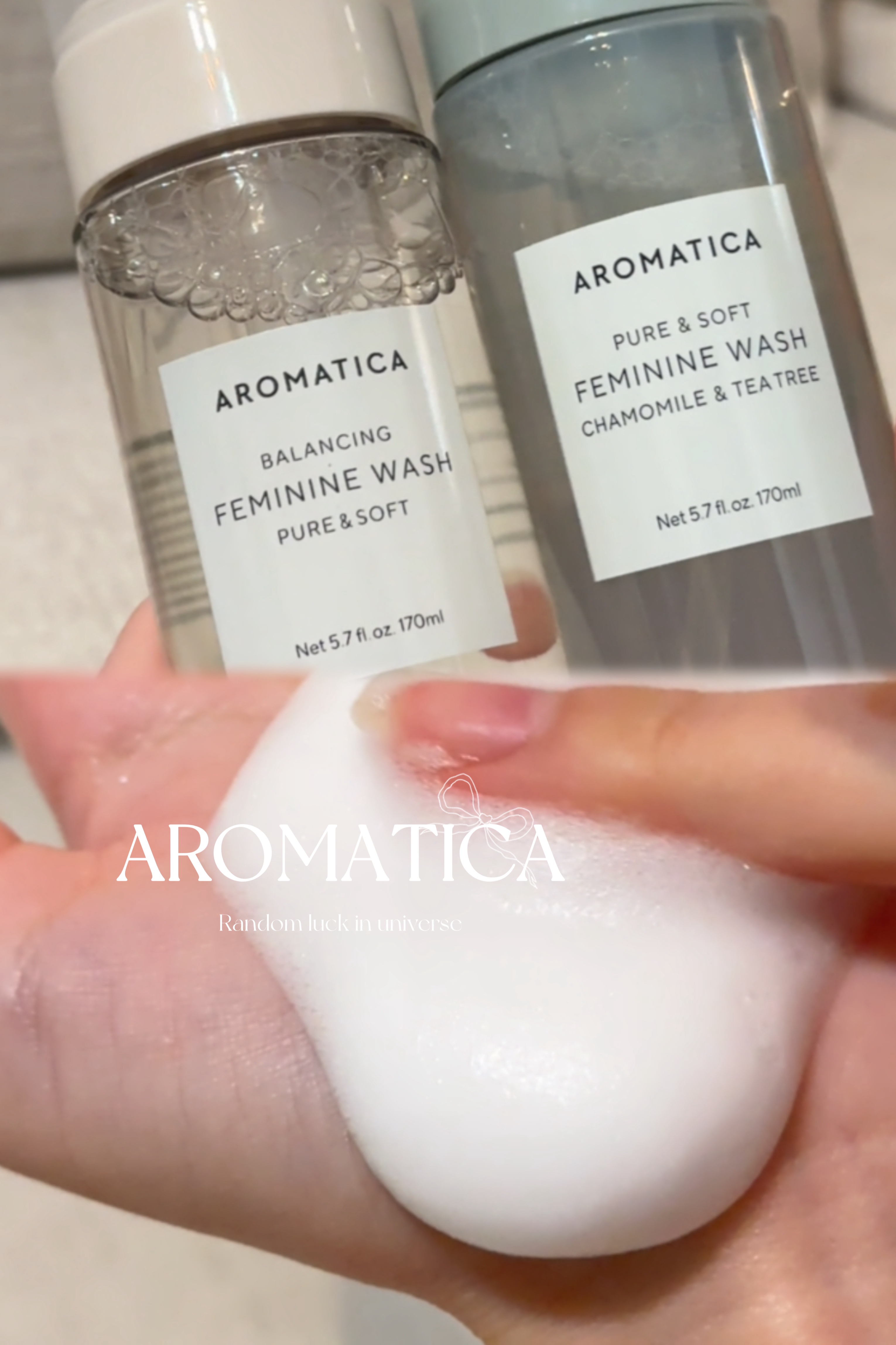 韓国オリーブヤングで2年連続No.1
（フェミニンケア部門2年連続1位（2023年、2024年））
AROMATICAのフェミニンウォッシュ🫧🤎

デリケートゾーンの経皮吸収率は、腕の内側と比べて
約42倍らしく、弱酸性×植物由来の成分