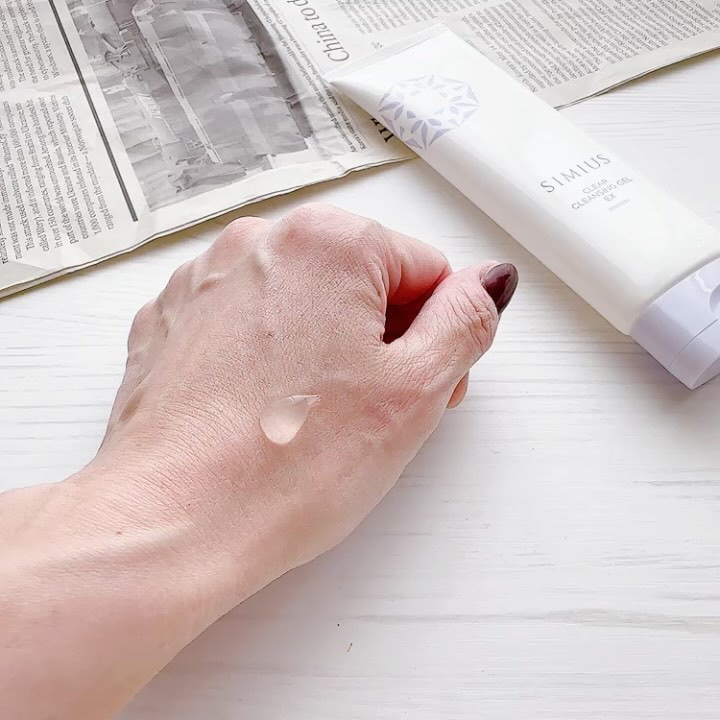 シミウス クリアクレンジングジェルEXのクチコミ「【 SIMIUS 】
☑︎クリアクレンジングジェルEX
☑︎モイストクレンジングジェルEX（ス.....」（3枚目）