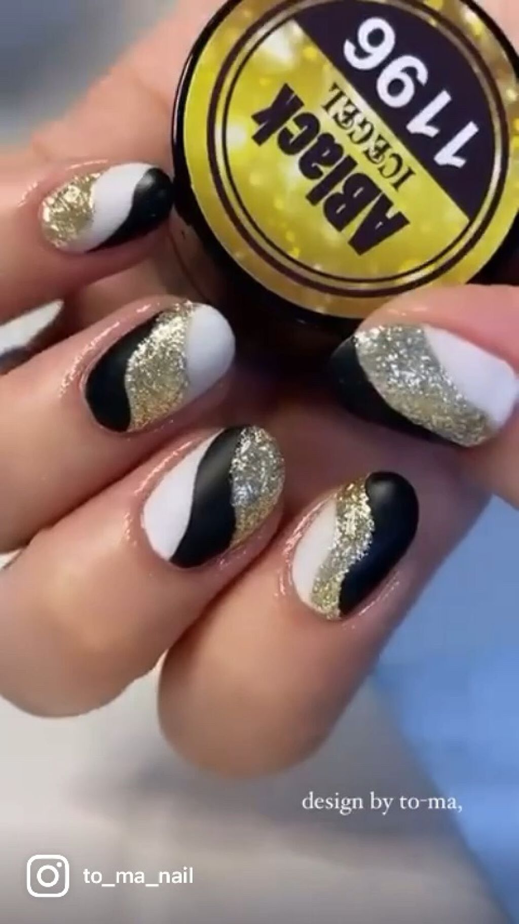 #ネイル,#ジェルネイル,#セルフネイル,#モノクロネイル,#マットネイルのネイルデザイン