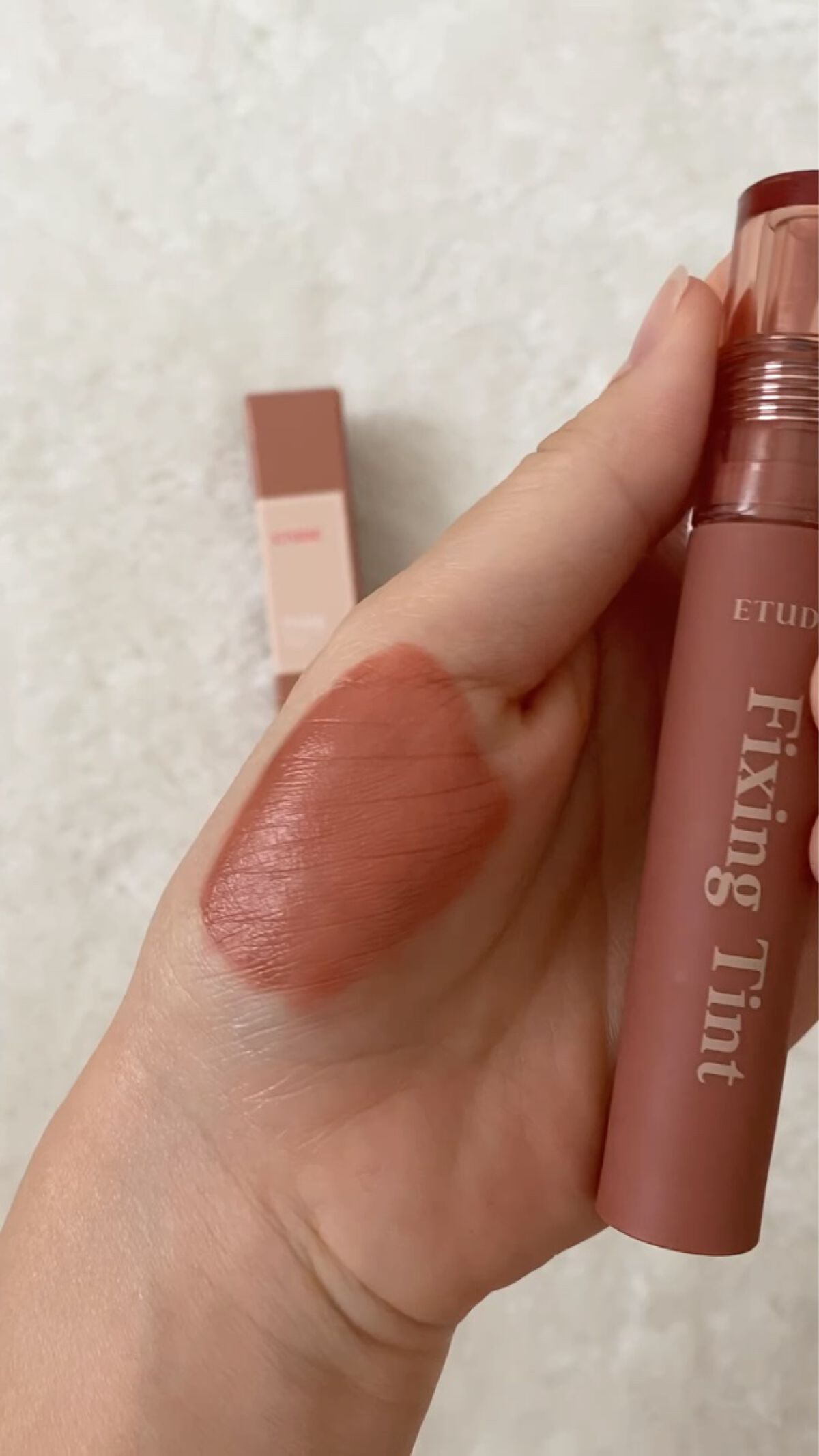 フィクシングティント/ETUDE/リップティントを使ったクチコミ（3枚目）