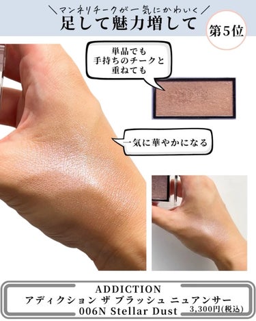 NARS ブラッシュのクチコミ「@mimimi_cosme ◁ 他の投稿はこちら👈

【チーク沼にドボン💓】ミーハーコスメ狂い.....」（3枚目）