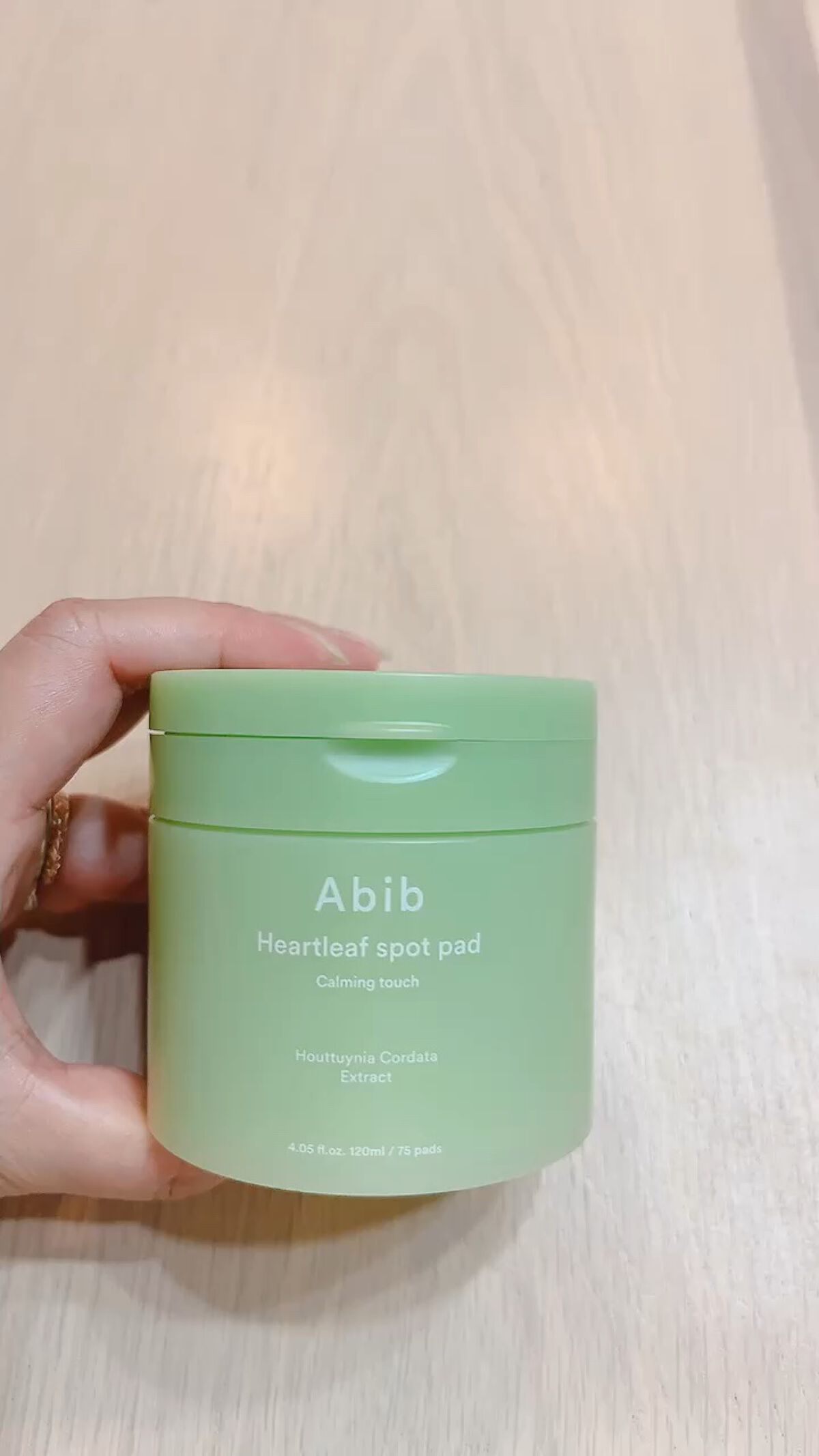 ドクダミカーミングタッチスポットパッド/Abib /トナーパッドの人気ショート動画