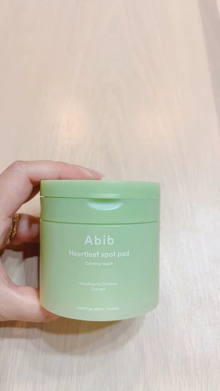 ドクダミカーミングタッチスポットパッド/Abib /トナーパッドの人気ショート動画
