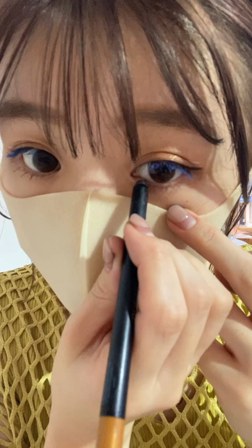 カラーリングソフトアイライナー/uneven/ペンシルアイライナーを使ったクチコミ（1枚目）