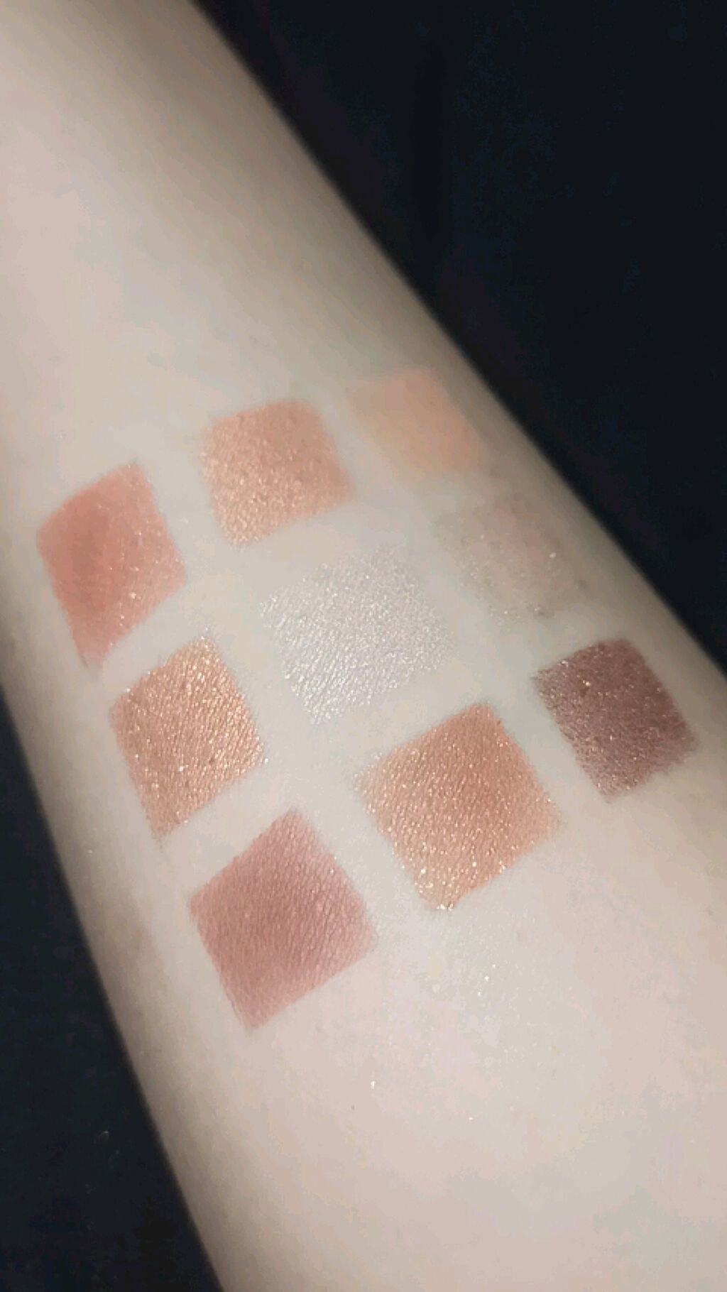 UR GLAM　BLOOMING EYE COLOR PALETTE/U R GLAM/アイシャドウパレットを使ったクチコミ（3枚目）