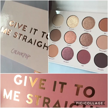 Give It To Me Straight/ColourPop/パウダーアイシャドウの動画クチコミ4つ目