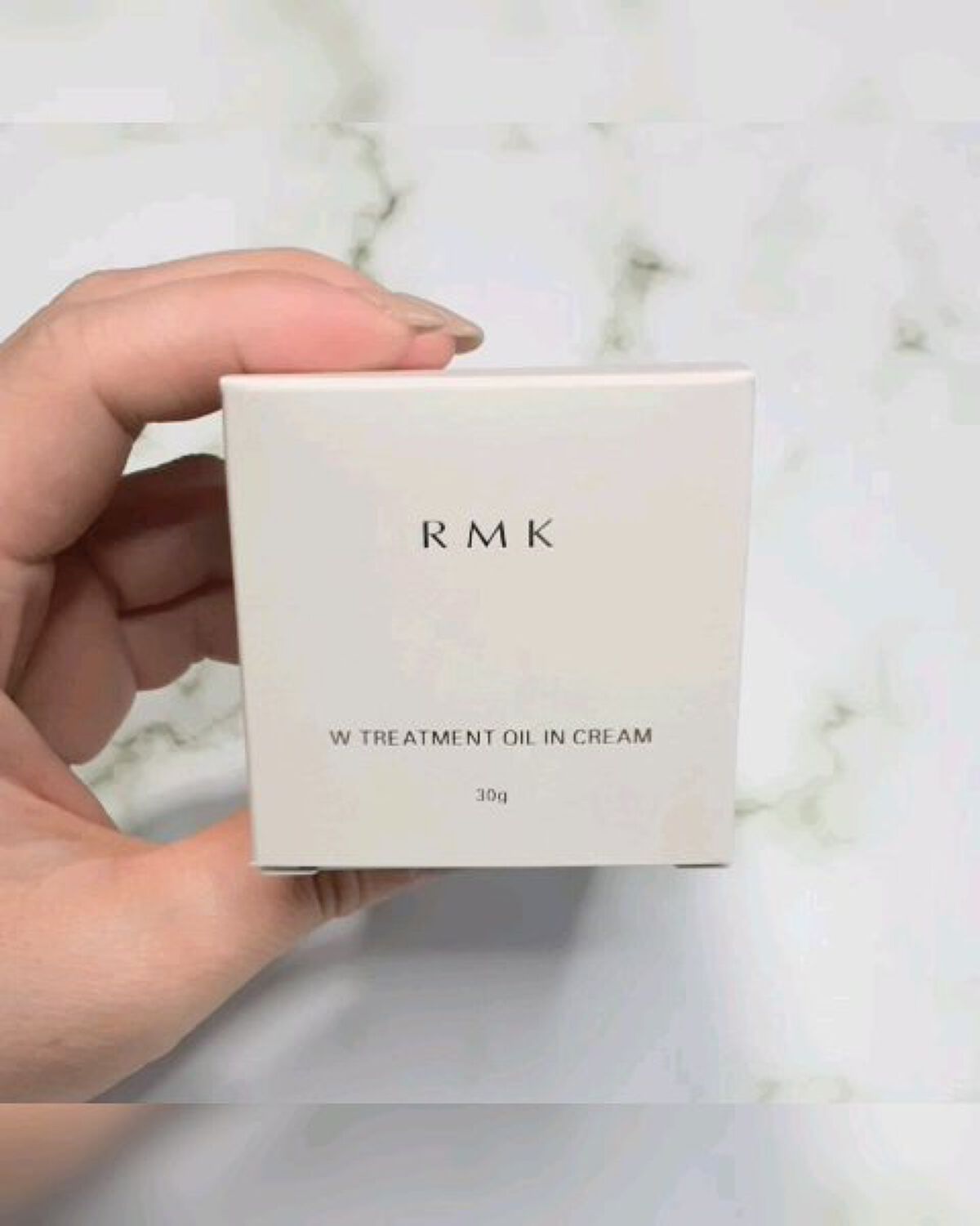 Wトリートメント オイルインクリーム/RMK/フェイスクリームの動画クチコミ4つ目