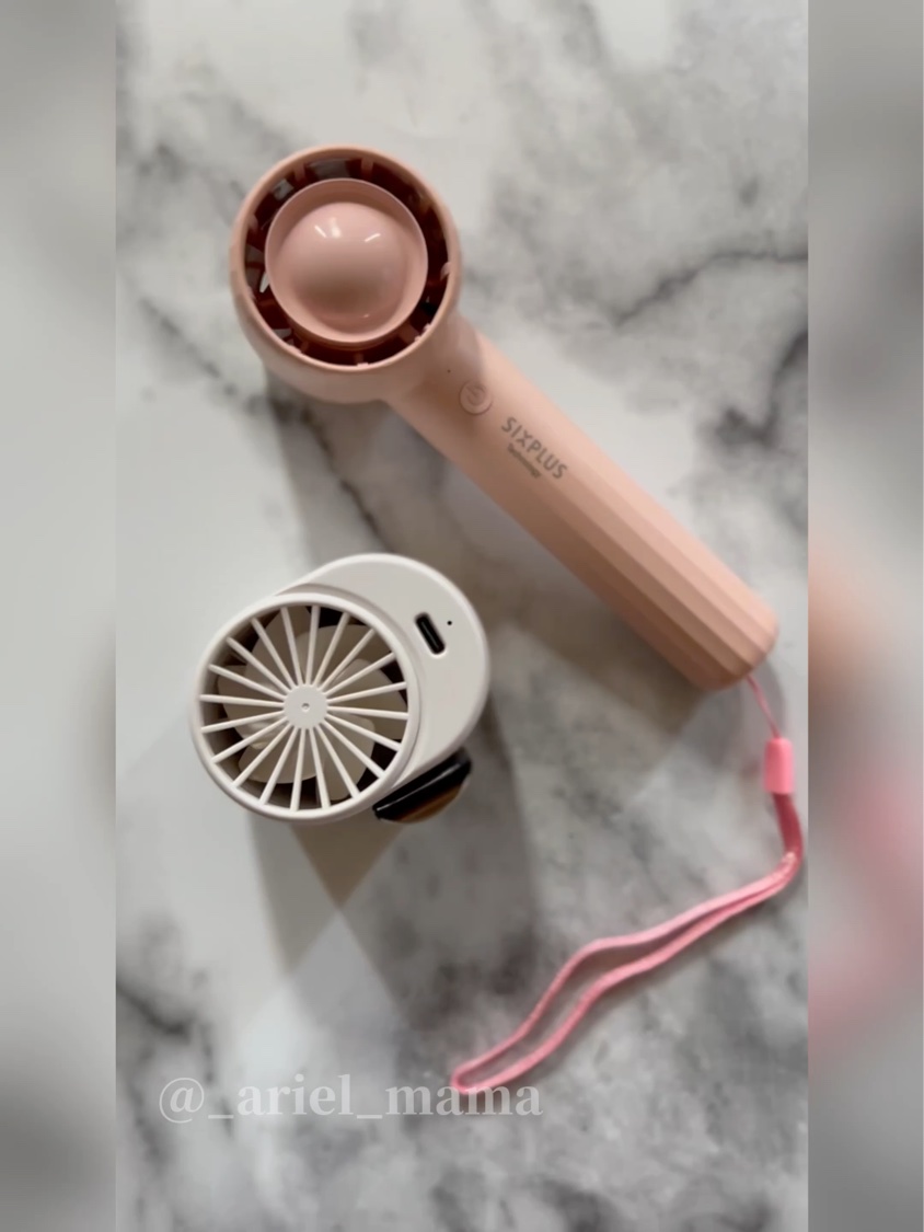 クリップ付きポータブル扇風機/SIXPLUS/ボディケア美容家電を使ったクチコミ（1枚目）