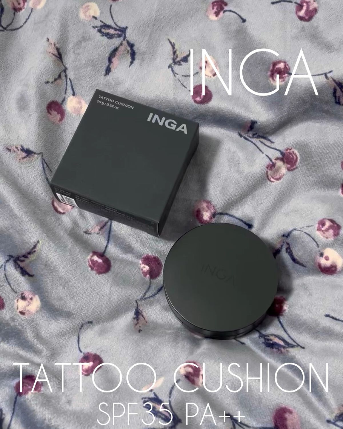 タトゥークッションファンデーション/INGA/クッションファンデーションの動画クチコミ3つ目