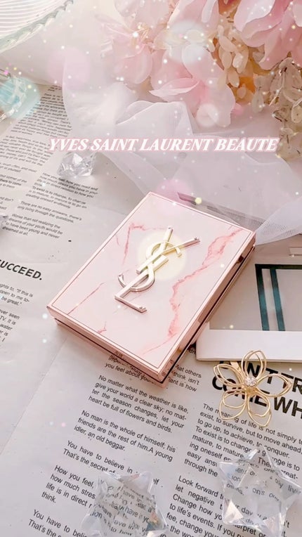 クチュール ミニ クラッチ/YVES SAINT LAURENT BEAUTE/アイシャドウパレットの人気ショート動画