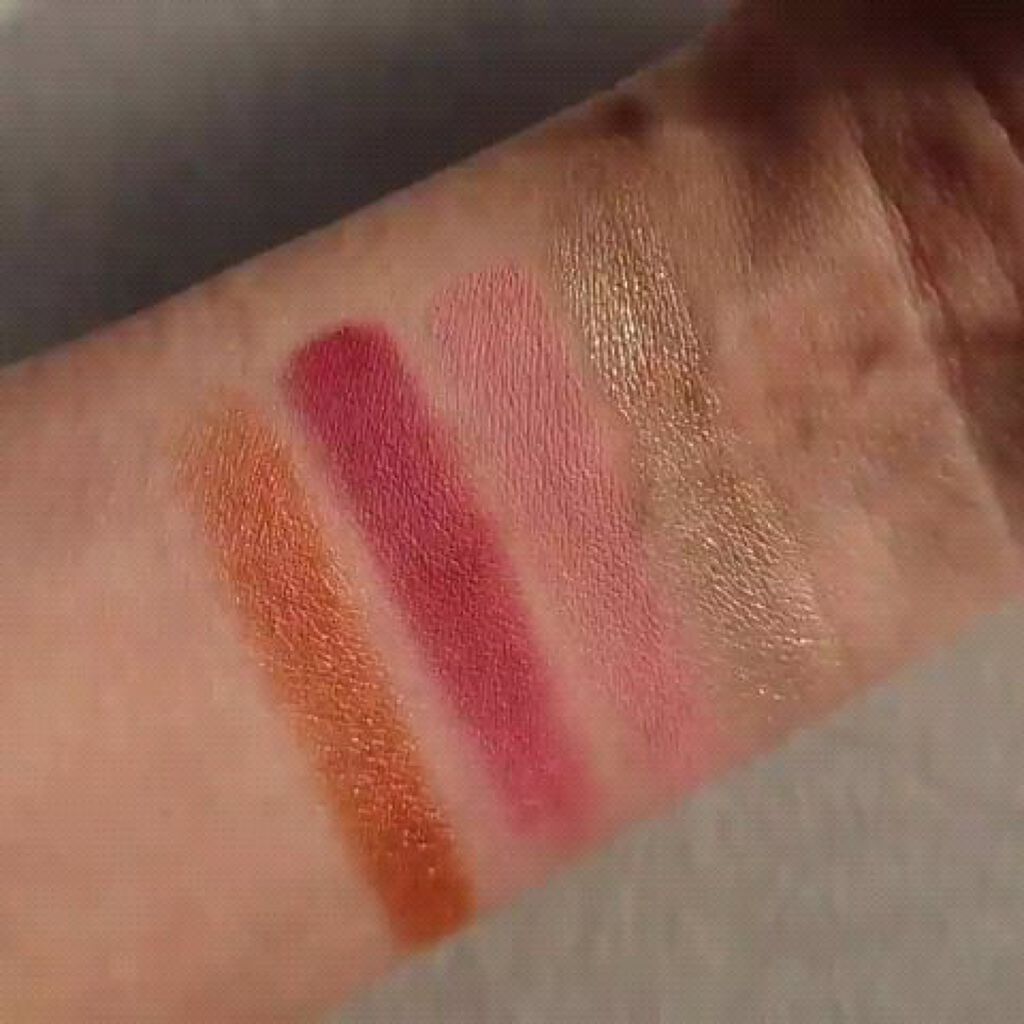 山海シリーズ 4色アイシャドウパレット/GirlCult/アイシャドウパレットの動画クチコミ4つ目