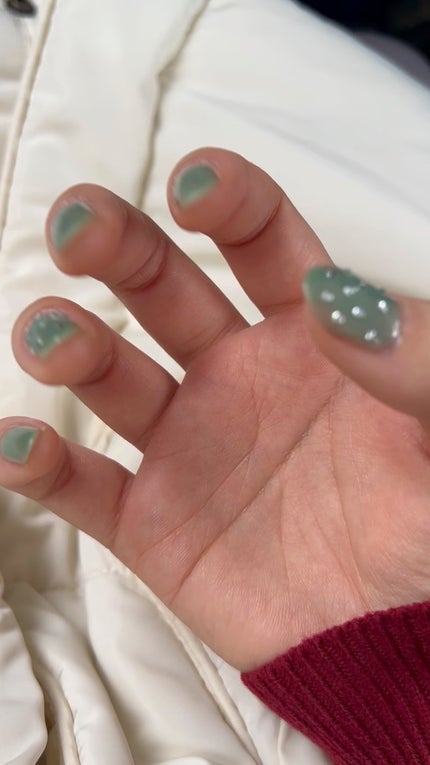 アンドバイロムアンド グラッシードロップネイル/&nd by rom&nd/マニキュアの人気ショート動画