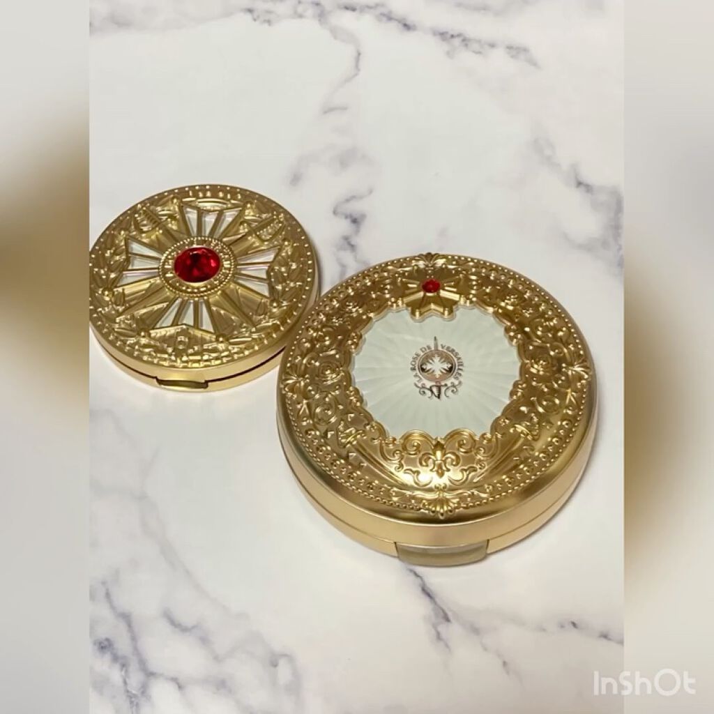 オスカル&アンドレ気高き愛 クッションファンデーションコンパクト/プレミアムバンダイ/クッションファンデーションを使ったクチコミ（1枚目）