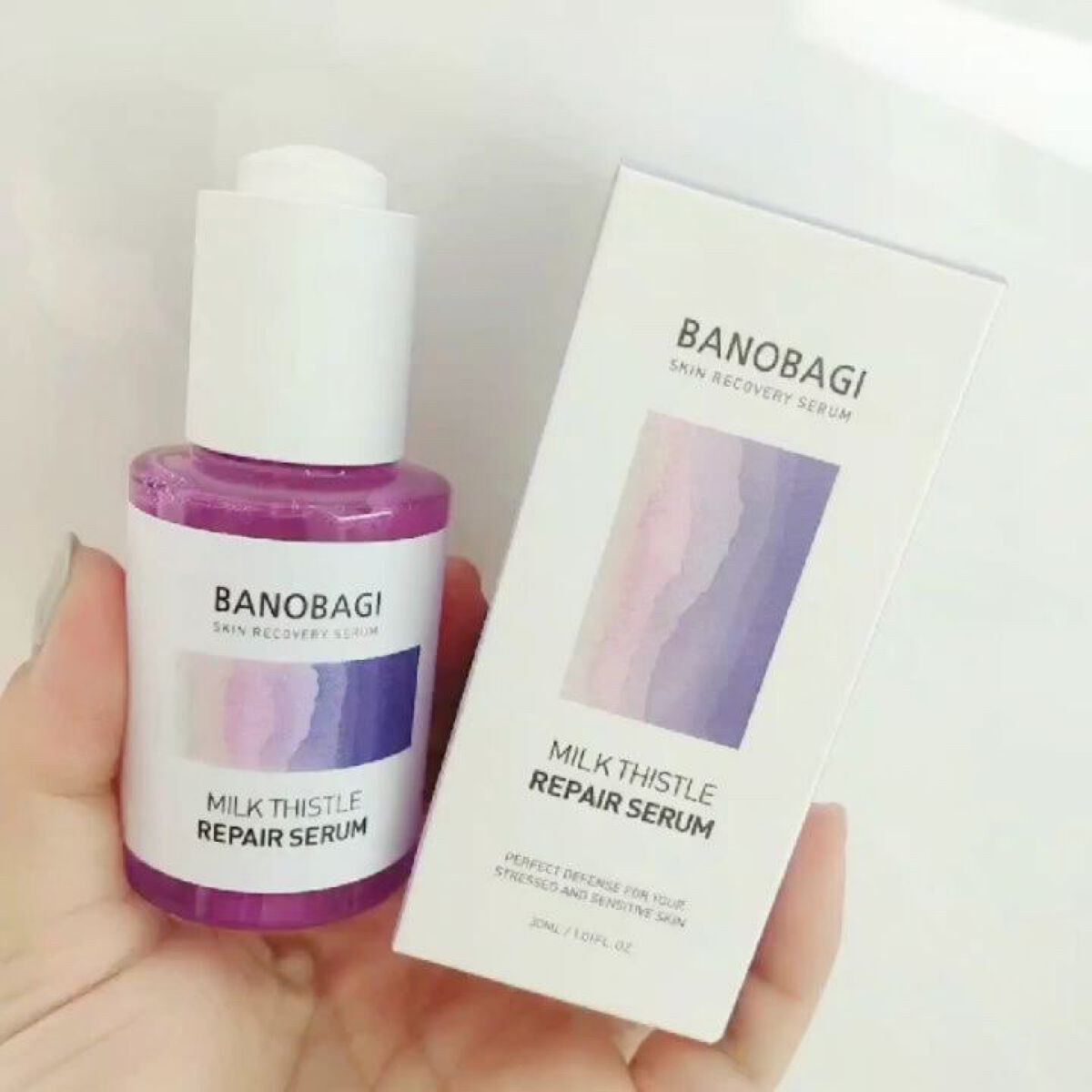 ミルクシスル リペアセラム/BANOBAGI/美容液を使ったクチコミ（2枚目）