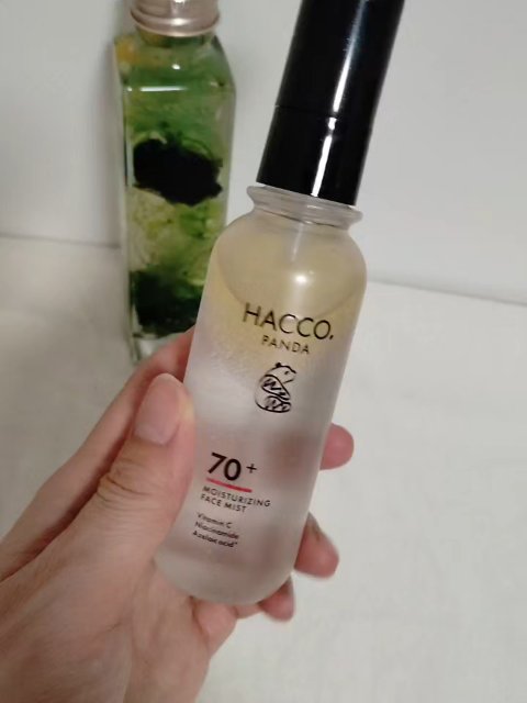 ハッコウパンダ メイクの上から発酵保湿ミスト/HACCO.PANDA/ミスト状化粧水を使ったクチコミ（3枚目）