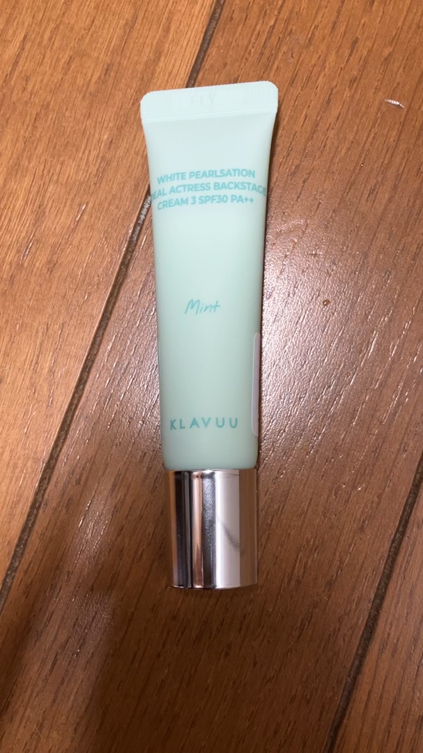 WHITE PEARLSATION  IDEAL ACTRESS BACKSTAGE CREAM/KLAVUU/化粧下地の動画クチコミ2つ目