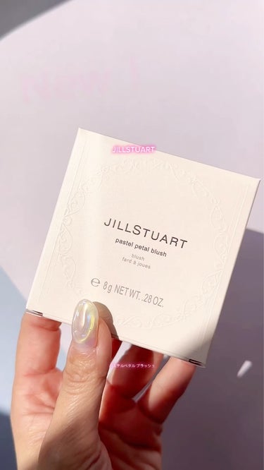 ジルスチュアート　パステルペタル ブラッシュ/JILL STUART/パウダーチークを使ったクチコミ（1枚目）