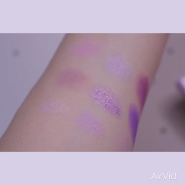 Lilac You A Lot Shadow Palette/ColourPop/パウダーアイシャドウを使ったクチコミ（3枚目）