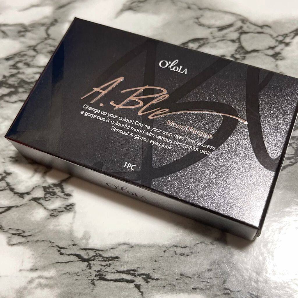 エーブルグレー(A.ble Gray)/OLOLA/カラーコンタクトレンズを使ったクチコミ（1枚目）