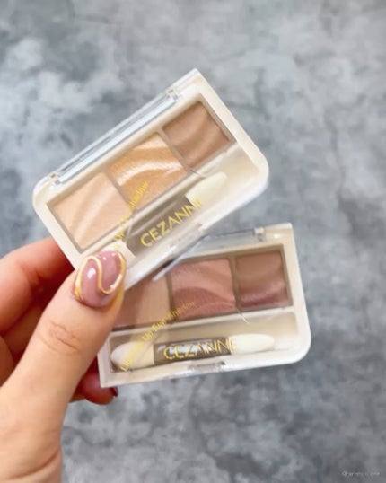トーンアップアイシャドウ/CEZANNE/アイシャドウパレットを使ったクチコミ(10枚目)