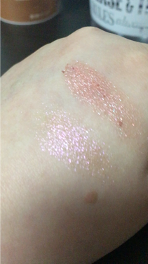 グリッタープリズム シャドウ/MISSHA/グリッターを使ったクチコミ（3枚目）