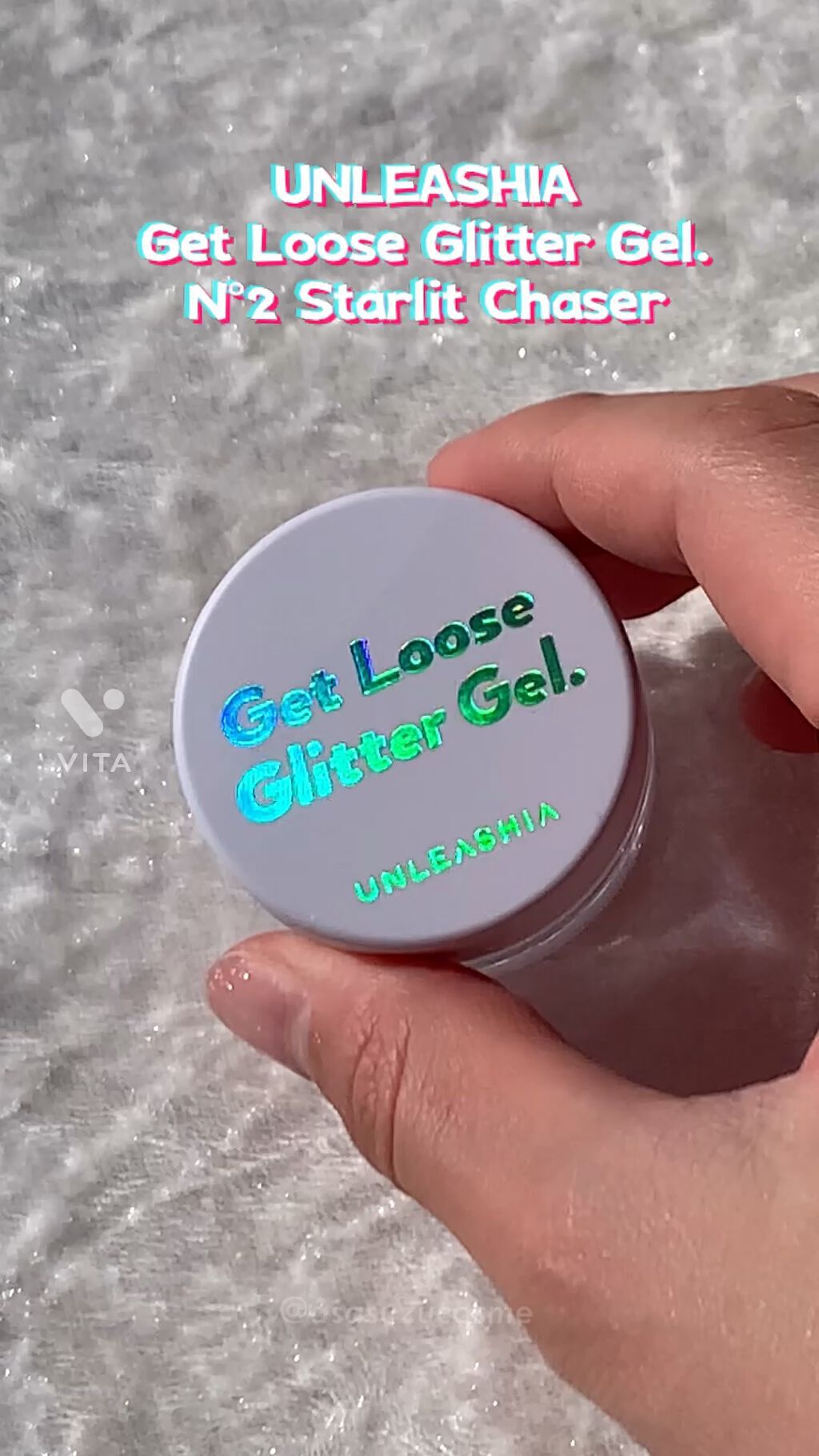 ゲットルーズグリッタージェル/unleashia/グリッターの動画クチコミ3つ目