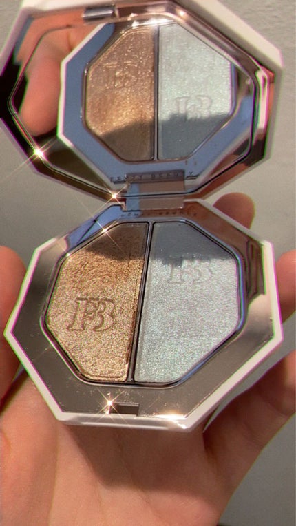 KILLAWATT FREESTYLE HIGHLIGHTER DUO/FENTY BEAUTY BY RIHANNA/パウダーハイライトを使ったクチコミ(3枚目)