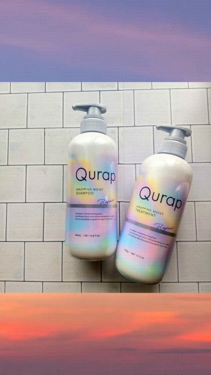 ラッピングモイストシャンプー/トリートメント/Qurap/市販シャンプーの人気ショート動画