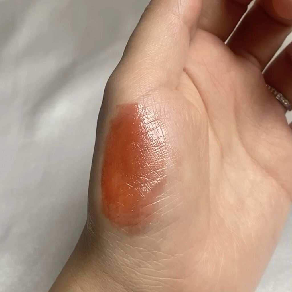 アピュー ジューシーパン スパークリングティント CR01 オトメなナツメ/A’pieu/口紅を使ったクチコミ（3枚目）