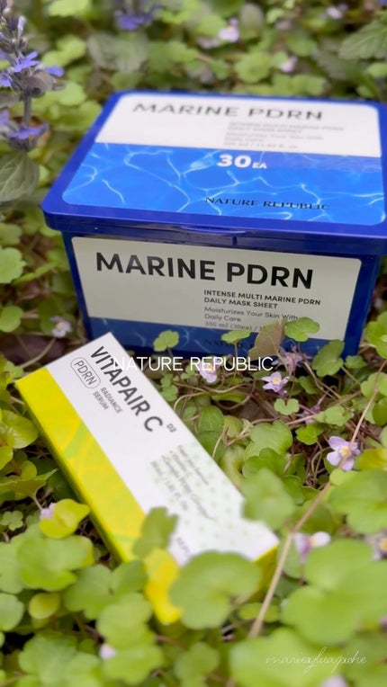 マリンPDRNデイリーシートマスク/ネイチャーリパブリック/シートマスク・パックの人気ショート動画