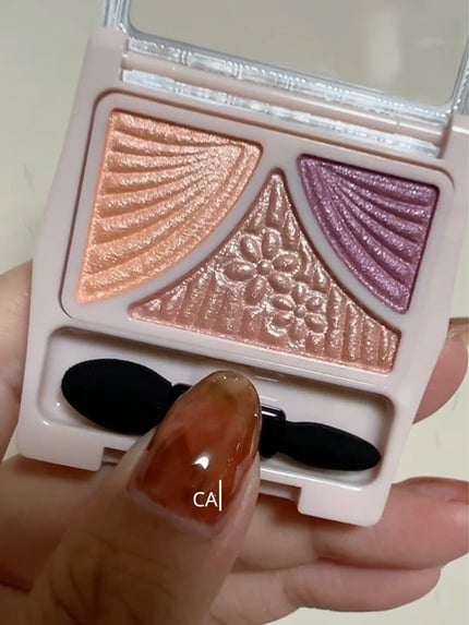 ジューシーピュアアイズ/キャンメイク/アイシャドウパレットを使ったクチコミ(4枚目)