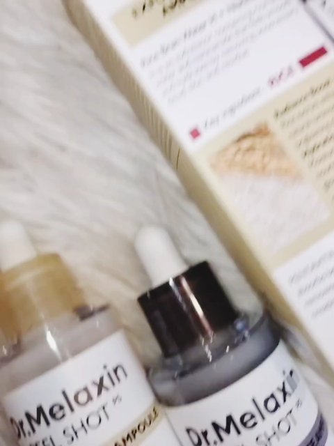 白米ピールショットゴマージュアンプル/Dr.Melaxin/美容液を使ったクチコミ（2枚目）