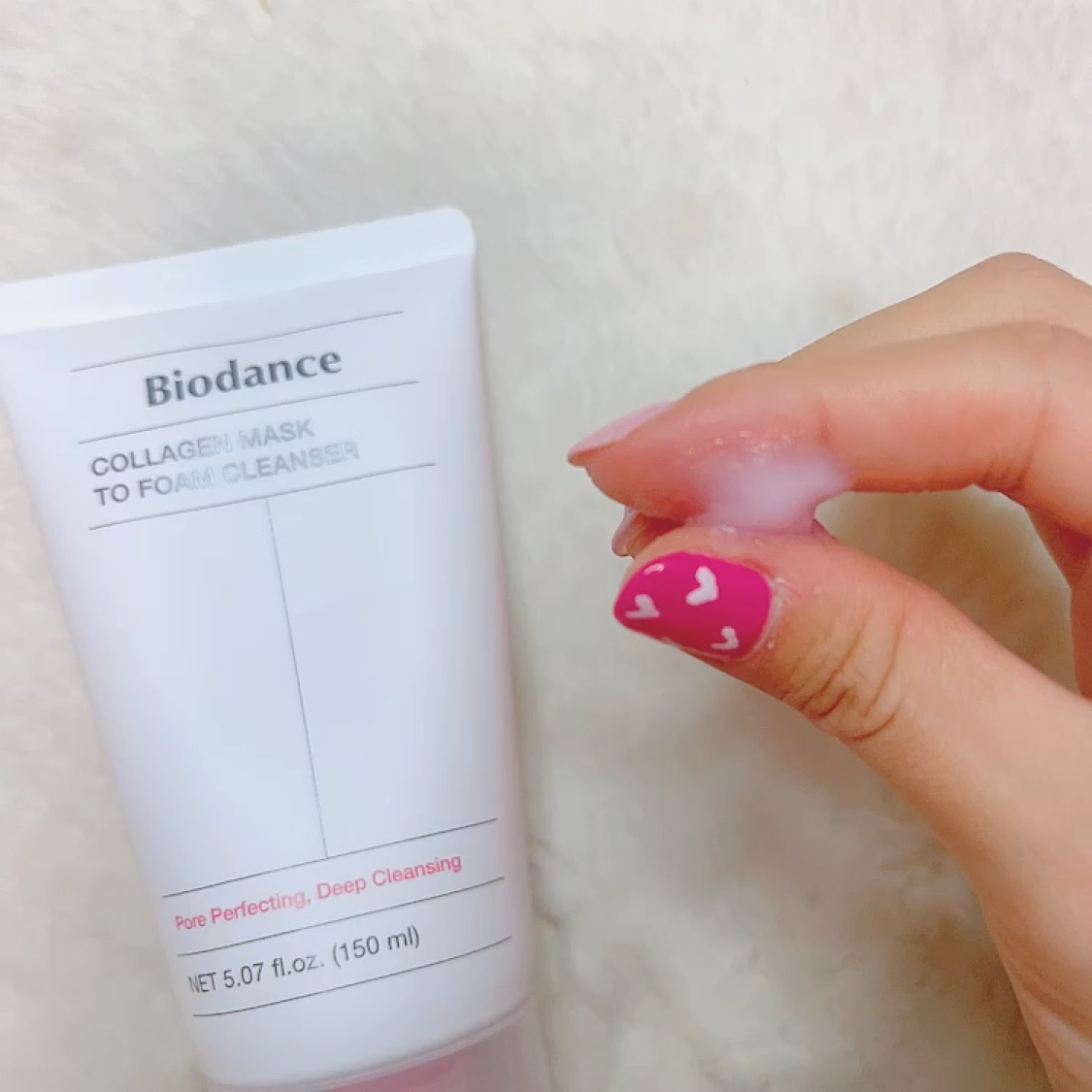 コラーゲンパック洗顔フォーム/Biodance/洗顔フォームを使ったクチコミ（2枚目）