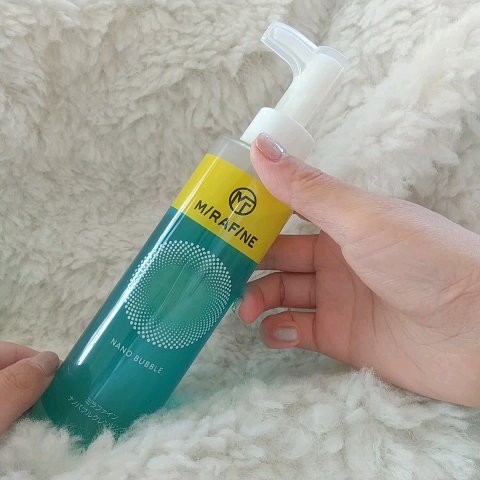 ミラファイン ナノバブルクレンジング/ミラファイン/オイルクレンジングを使ったクチコミ（3枚目）