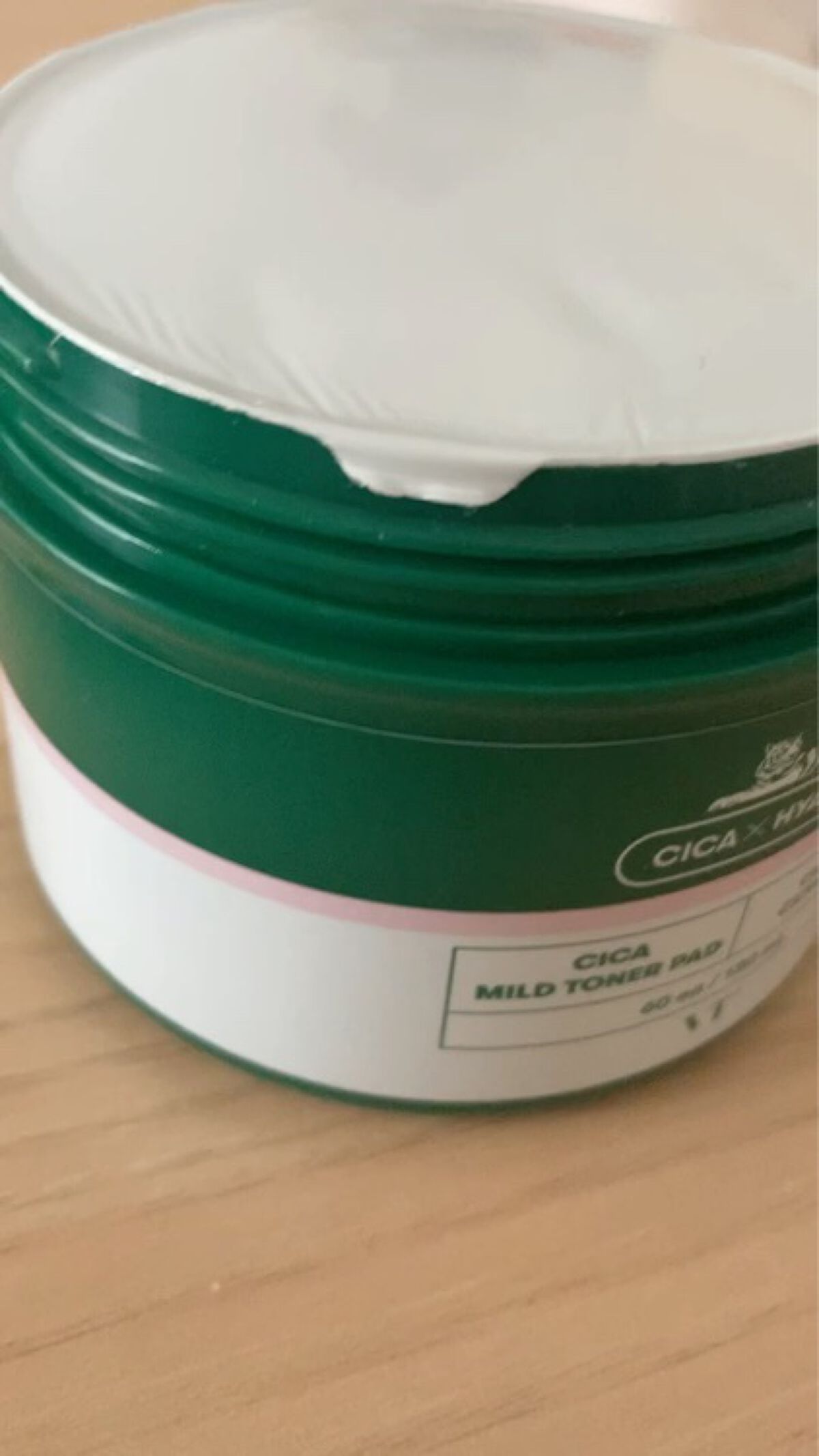 CICA マイルドトナーパッド/VT/トナーパッドを使ったクチコミ（1枚目）