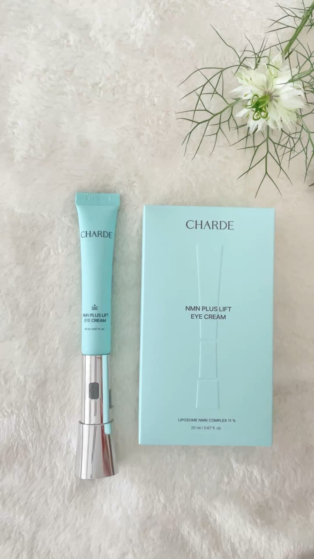 NMNプラスリフトアイクリーム/CHARDE/アイケア・アイクリームを使ったクチコミ（1枚目）