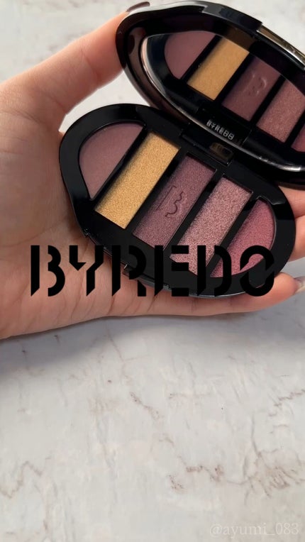 Eyeshadow 5 Colour Compacts/BYREDO/アイシャドウパレットの人気ショート動画