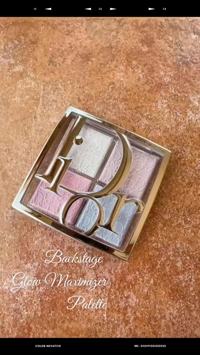 バックステージ グロウ マキシマイザー パレット/Dior/ハイライトを使ったクチコミ（1枚目）