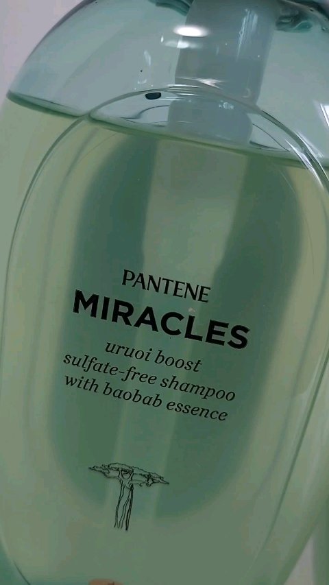 ミラクルズ うるおいブースト シャンプー/トリートメント/パンテーン/市販シャンプーの動画クチコミ4つ目