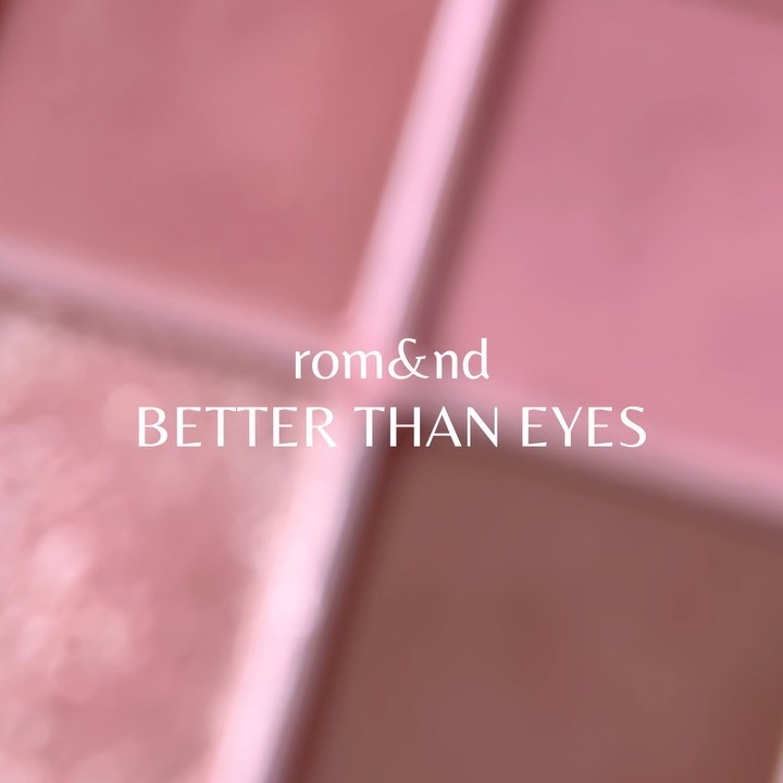 ベターザンアイズ/rom&nd/アイシャドウパレットを使ったクチコミ（2枚目）