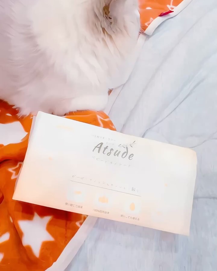 Atsude ベビードライシート/AIRFRIC/ティッシュを使ったクチコミ（2枚目）