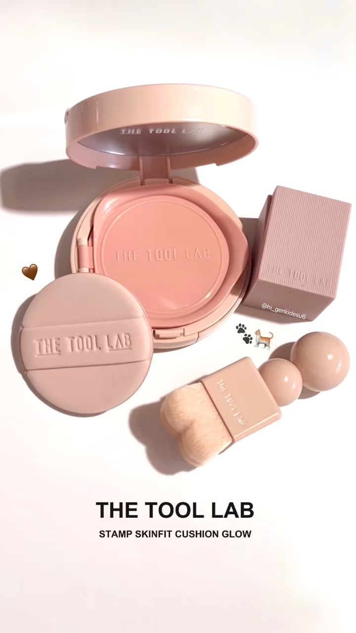 スタンプスキンフィットクッショングロウ/THE TOOL LAB/クッションファンデーションを使ったクチコミ（1枚目）