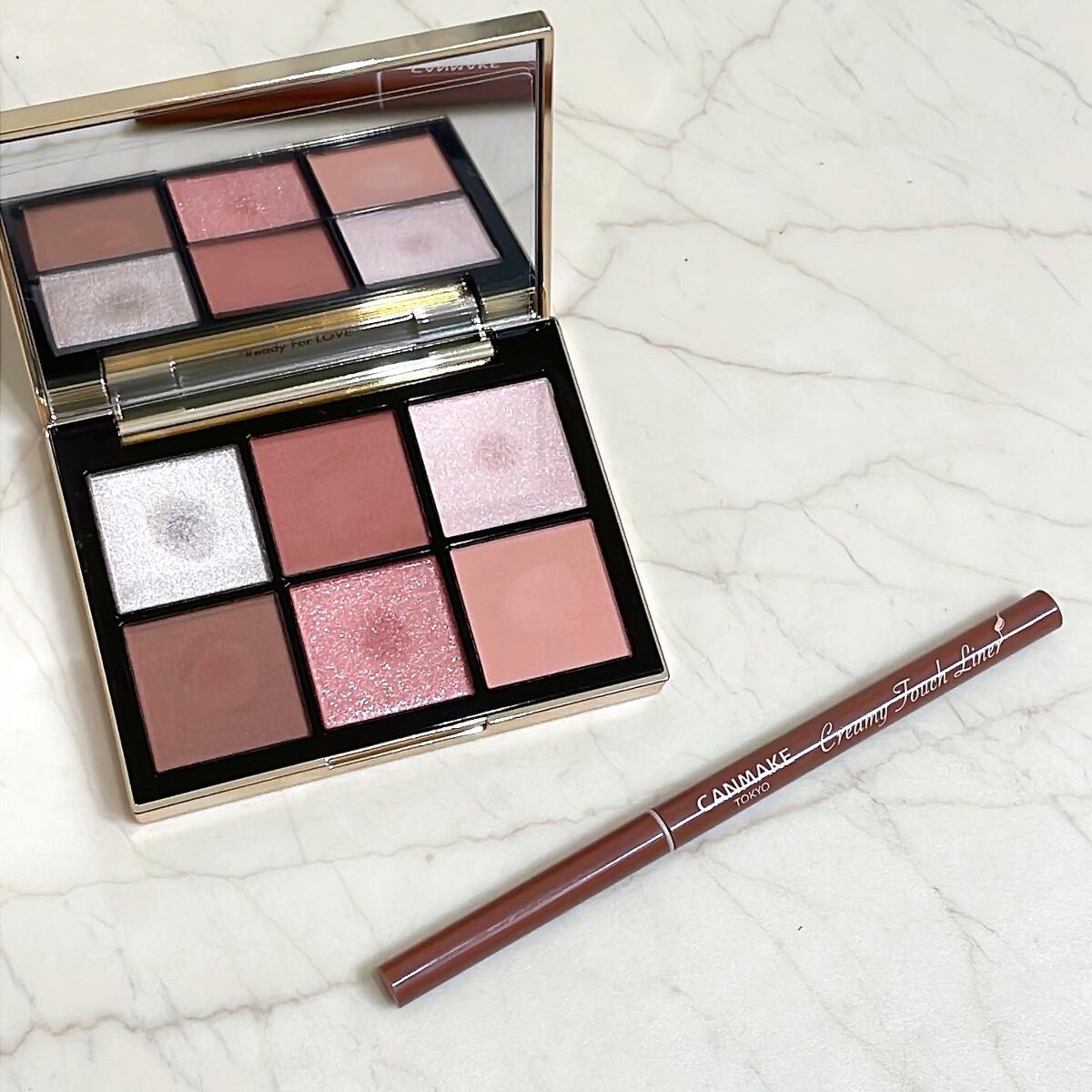 クリーミータッチライナー/キャンメイク/ジェルアイライナーを使ったクチコミ（1枚目）